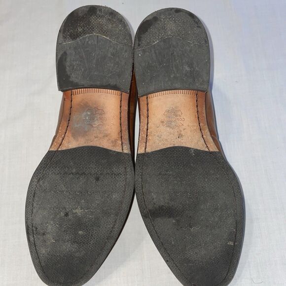 Cole Haan Men’s Dress Shoes Size 10 M Brown Leather Business Formal Wedding City - Picture 6 of 12